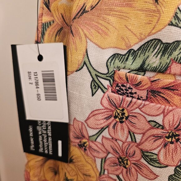 ZIMMERMANN Poppy Cropped Linen Flare Pants - Picture 11 of 12